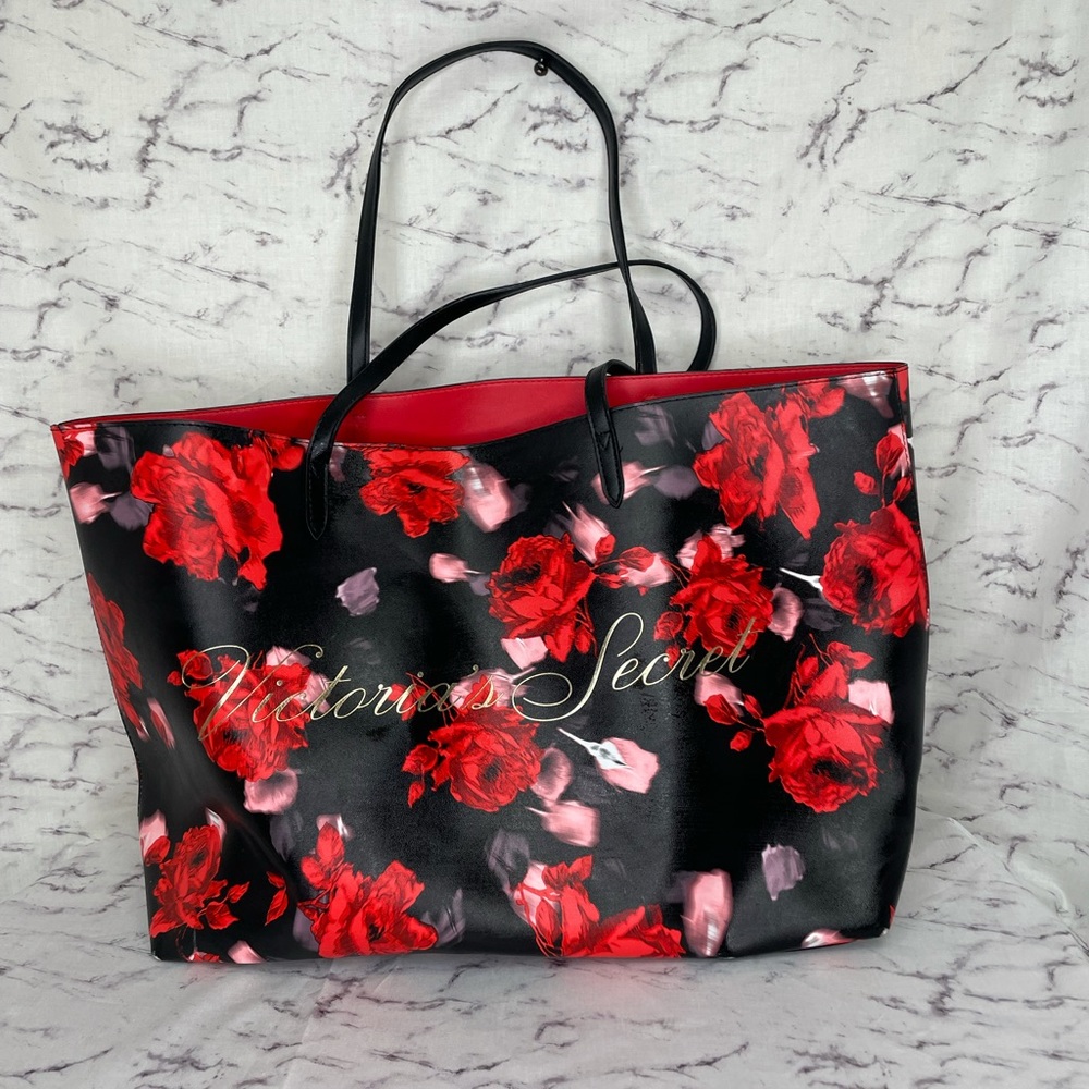 NWOT Victoria’s Secret Rose Overnight Tote